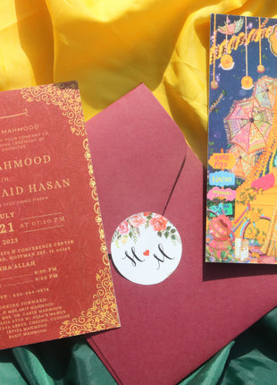 Customized Wedding Cards