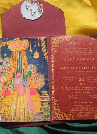 Customized Wedding Cards