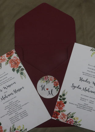 Customized Wedding Cards