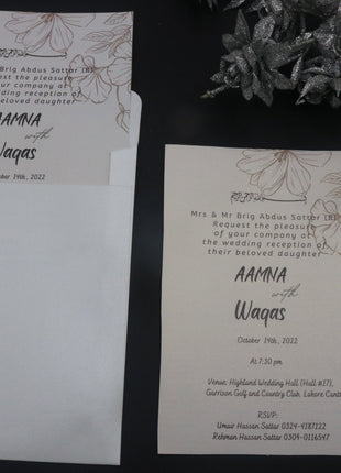 Customized Wedding Cards