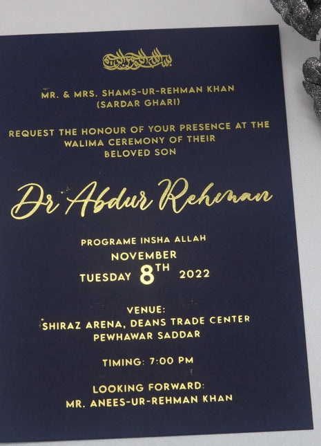 Customized Wedding Cards