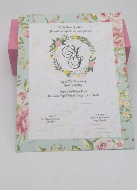 Customized Wedding Cards