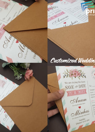 Customized Wedding Cards