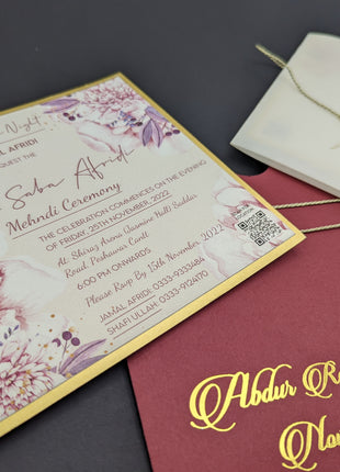 Customized Wedding Card