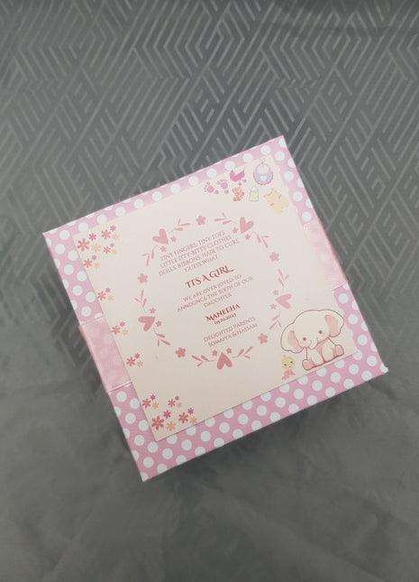 Baby Birth Announcement Boxes in Pakistan | Customized Methai & Sweet Boxes – Lowest Price