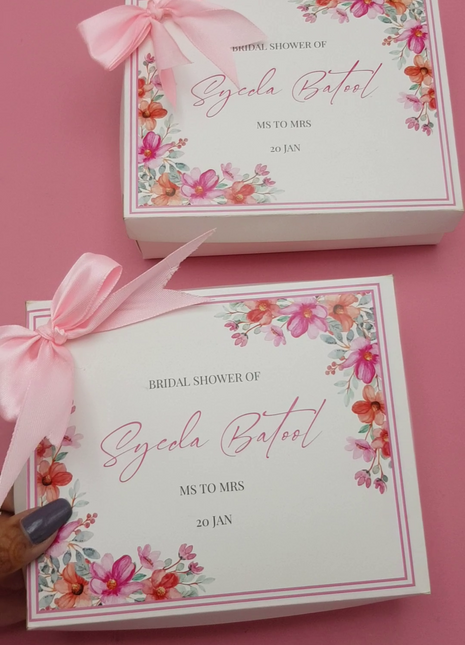 Personalized Card Bid Boxes in Pakistan – Low-Cost Nikkah & Wedding Gift Boxes | Printasy