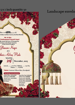 Customized Wedding Card