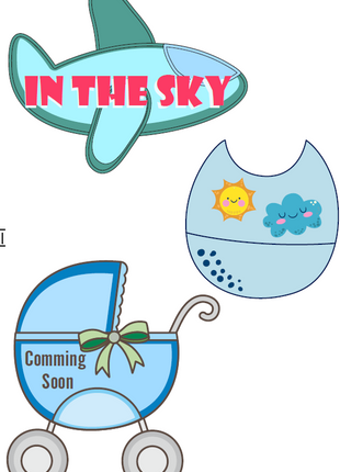 Customized Baby Shower Props