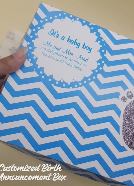 Birth Announcement Box