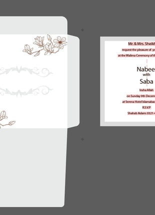 Customized Wedding Cards