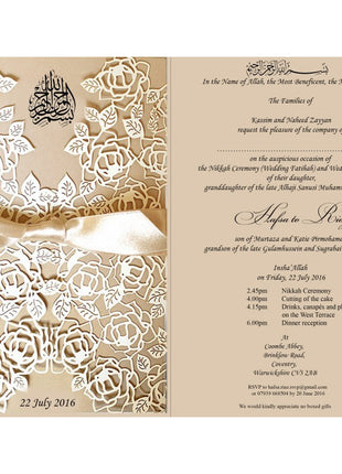 Customized Wedding Cards