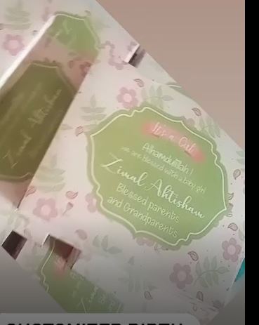 Baby Birth Announcement Boxes in Pakistan | Customized Methai & Sweet Boxes – Lowest Price