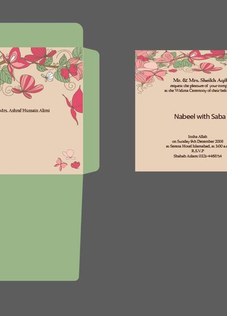 Customized Wedding Cards