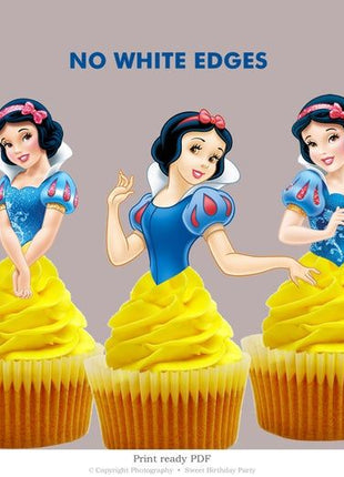 Cup Cake topper With Stick