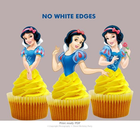 Cup Cake topper With Stick