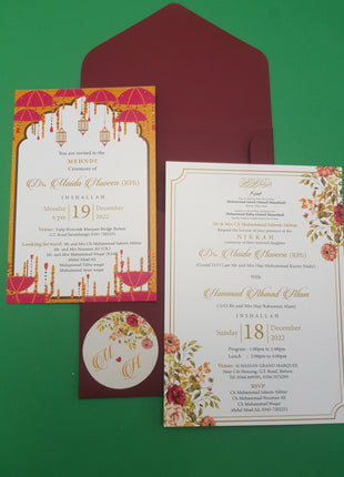 Customized Wedding Cards