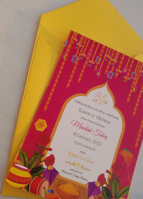 Customized Wedding Cards