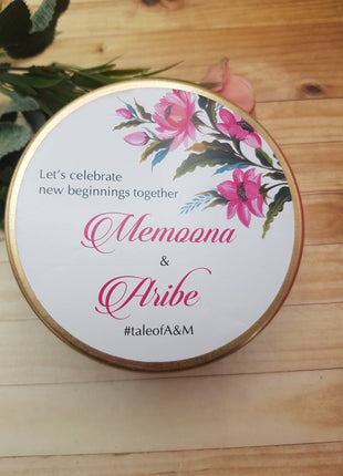 Customized Tin Bid Boxes in Pakistan – Affordable Wedding & Nikkah Gift Packaging | Printasy Pakistan