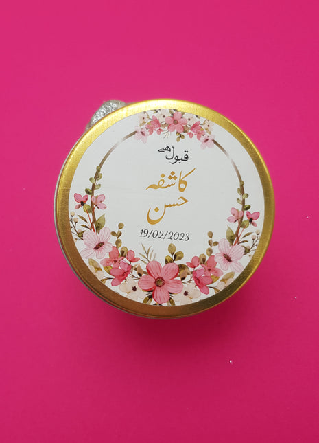 Customized Tin Bid Boxes in Pakistan – Affordable Wedding & Nikkah Gift Packaging | Printasy Pakistan