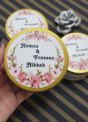 Customized Tin Bid Boxes in Pakistan – Affordable Wedding & Nikkah Gift Packaging | Printasy Pakistan