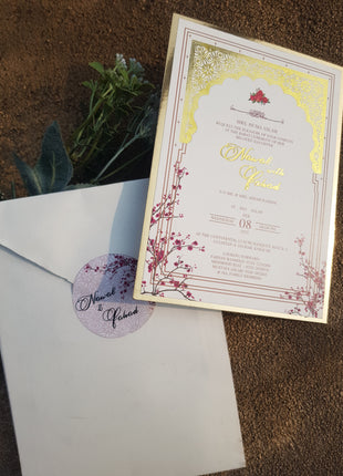 Customized Wedding Card