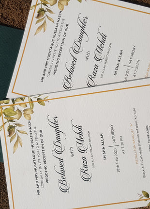 Customized Wedding Cards