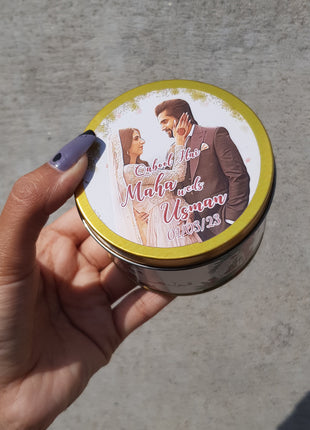 Customized Tin Bid Boxes in Pakistan – Affordable Wedding & Nikkah Gift Packaging | Printasy Pakistan