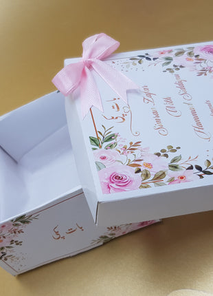 Personalized Card Bid Boxes in Pakistan – Low-Cost Nikkah & Wedding Gift Boxes | Printasy