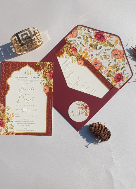 Customized Wedding Card