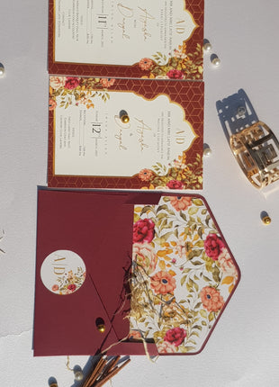 Customized Wedding Card