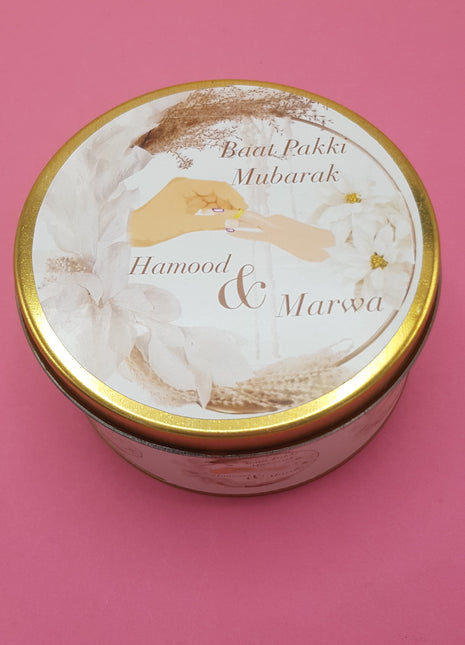 Customized Tin Bid Boxes in Pakistan – Affordable Wedding & Nikkah Gift Packaging | Printasy Pakistan