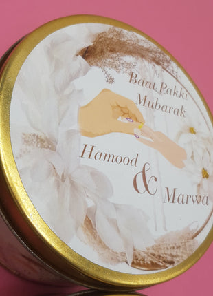 Customized Tin Bid Boxes in Pakistan – Affordable Wedding & Nikkah Gift Packaging | Printasy Pakistan