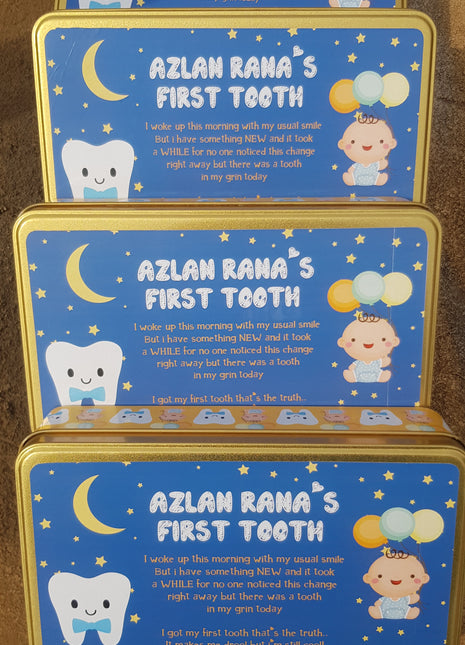 Premium Birth Announcement Tin Boxes – Custom Printed Baby Arrival Gifts & Methie Boxes in Pakistan