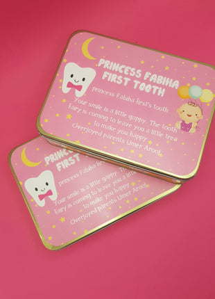 Premium Birth Announcement Tin Boxes – Custom Printed Baby Arrival Gifts & Methie Boxes in Pakistan