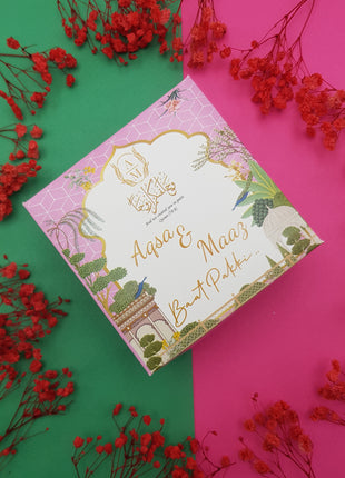 Personalized Card Bid Boxes in Pakistan – Low-Cost Nikkah & Wedding Gift Boxes | Printasy