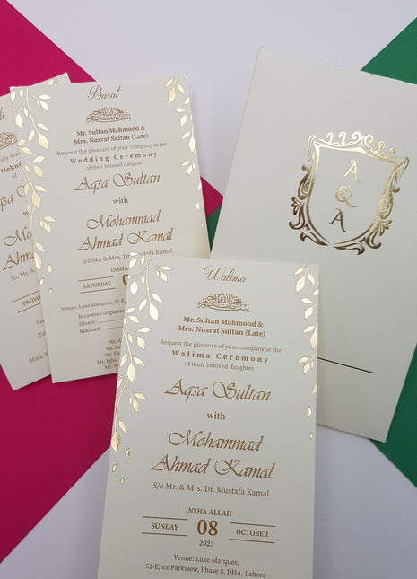 Customized Wedding Cards