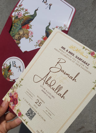Customized Wedding Cards