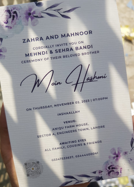 Customized Wedding Card
