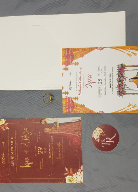 Customized Wedding Card