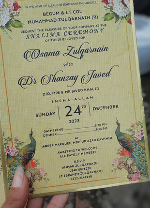 Customized Wedding Cards