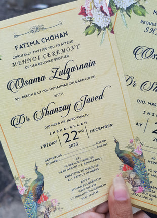 Customized Wedding Cards