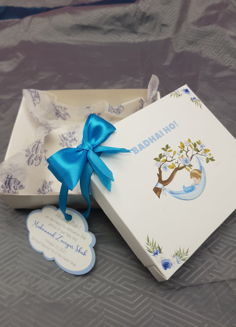 Baby Birth Announcement Boxes in Pakistan | Customized Methai & Sweet Boxes – Lowest Price