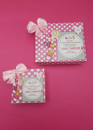 Baby Birth Announcement Boxes in Pakistan | Customized Methai & Sweet Boxes – Lowest Price