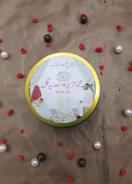 Customized Tin Bid Boxes in Pakistan – Affordable Wedding & Nikkah Gift Packaging | Printasy Pakistan