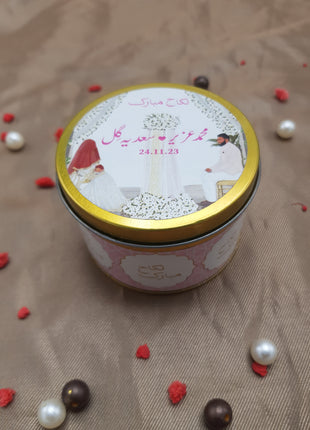 Customized Tin Bid Boxes in Pakistan – Affordable Wedding & Nikkah Gift Packaging | Printasy Pakistan