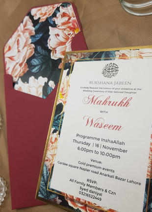 Customized Wedding Cards