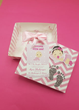 Baby Birth Announcement Boxes in Pakistan | Customized Methai & Sweet Boxes – Lowest Price