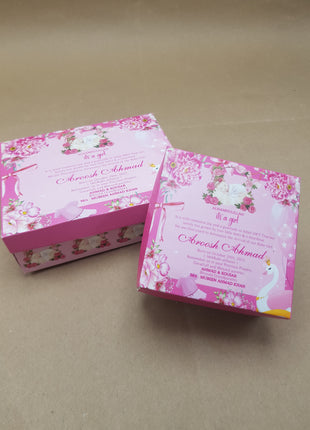 Baby Birth Announcement Boxes in Pakistan | Customized Methai & Sweet Boxes – Lowest Price