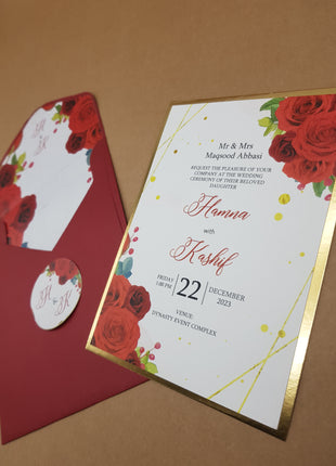 Customized Wedding Cards