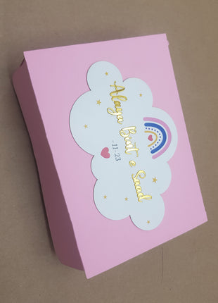 Baby Birth Announcement Boxes in Pakistan | Customized Methai & Sweet Boxes – Lowest Price